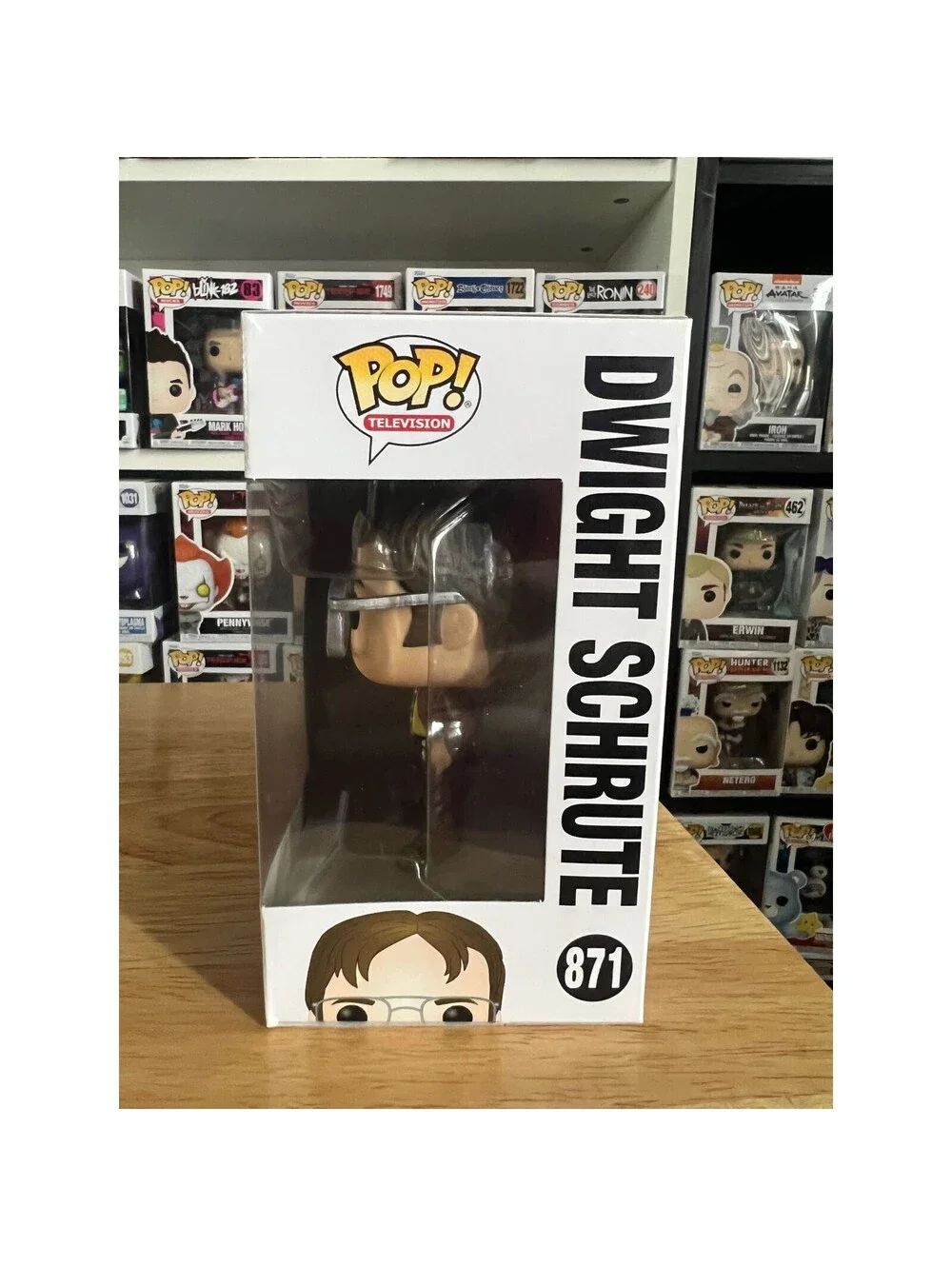 VAULTED Dwight Schrute Funko Pop #871 The Office Television Tv Show Rainn Wilson